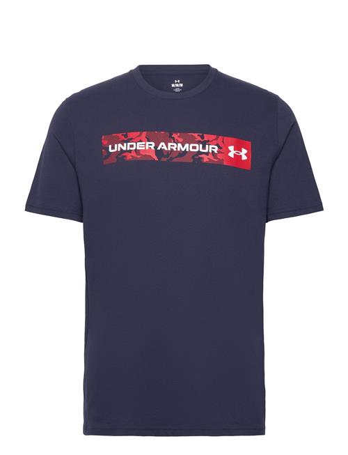 Ua Camo Chest Stripe Ss Under Armour Navy