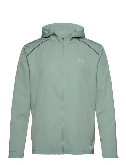 Ua Launch Hooded Jacket Under Armour Green