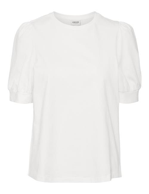 Se Vmkerry 2/4 O-Neck Top Vma Jrs Vero Moda White ved Booztlet