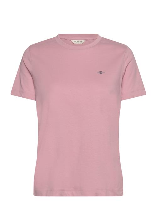 Reg Shield Ss T-Shirt GANT Pink