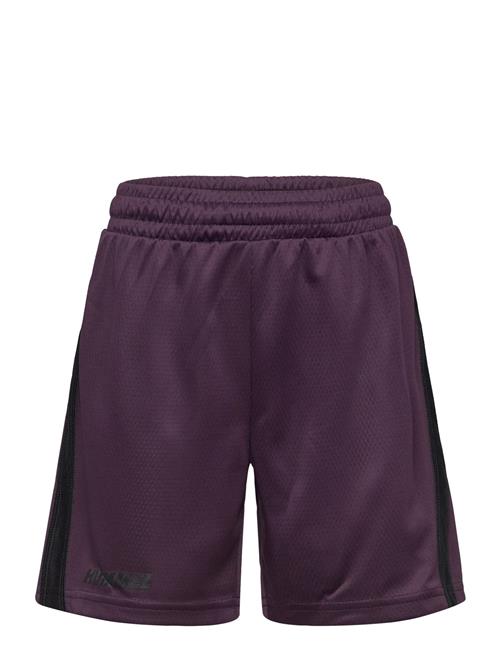 Hmlmulti Pl Shorts Kids Hummel Purple