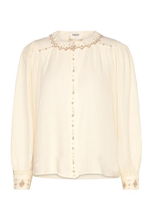 Se Cara Blouse Ba&sh Cream ved Booztlet