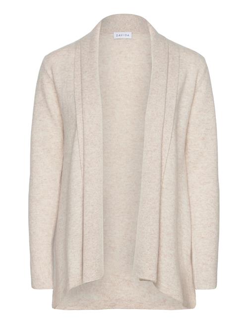 Se Rollerneck Cardigan Davida Cashmere Beige ved Booztlet