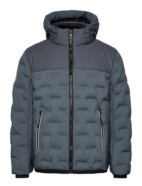 Hybrid Puffer Jacket Tom Tailor Blue