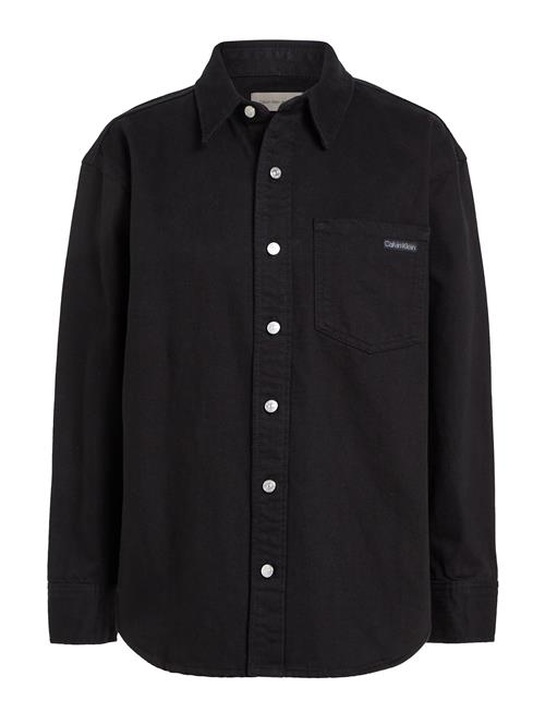 Dad Denim Overshirt Calvin Klein Jeans Black