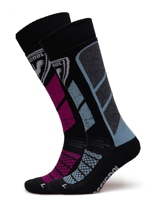 W Thermotech 2P Socks ROSSIGNOL Black