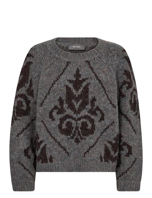 Se Mmdaya Mohair Knit MOS MOSH Grey ved Booztlet