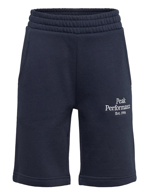 Jr Original Shorts Peak Performance Navy