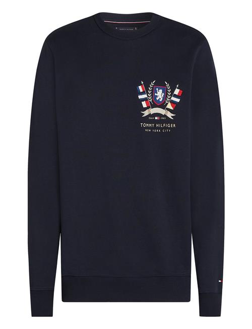 Hilfiger Color Crest Sweatshirt Tommy Hilfiger Navy