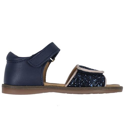 Bisgaard sandaler - Aida - Navy Glitter