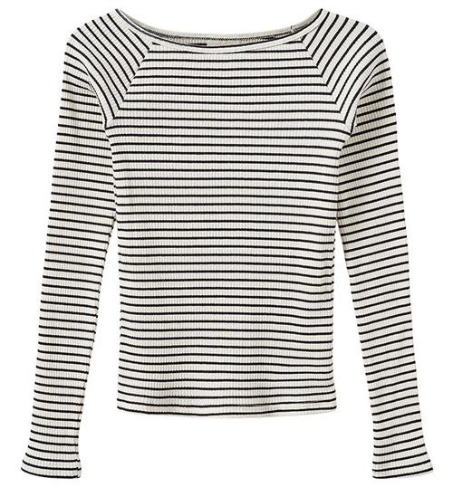 Sofie Schnoor Bluse - Rib - Somasy - Black Striped