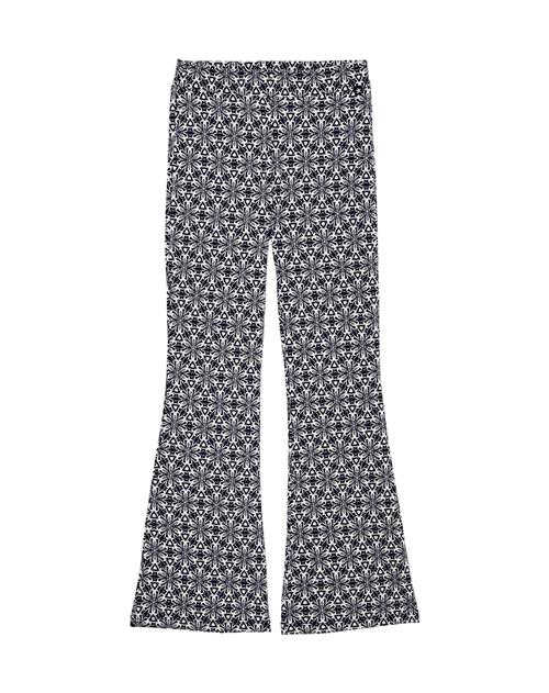 Se WE Fashion Leggings  navy / hvid ved About You