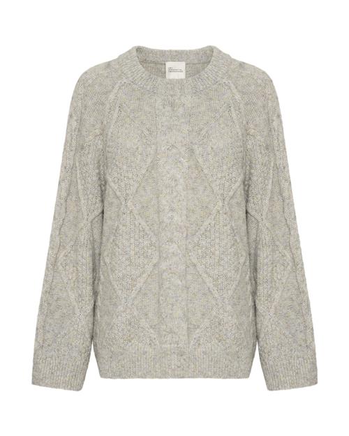 Se My Essential Wardrobe Pullover 'Vera'  grå-meleret ved About You