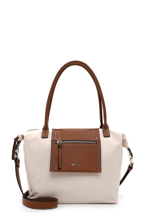 Tamaris Shopper 'Fabrizia'  creme / brun