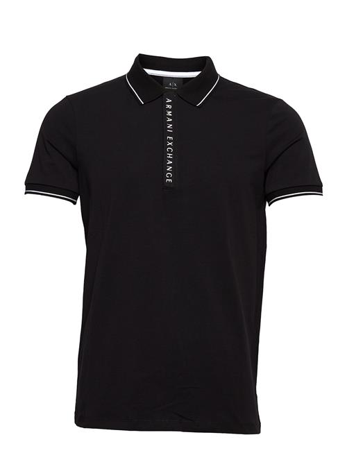 Polo Shirt Armani Exchange Black