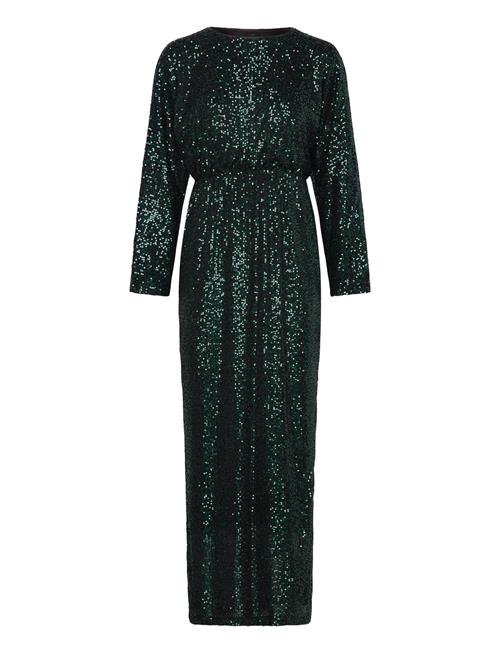 Alexi Long Dress A-View Green