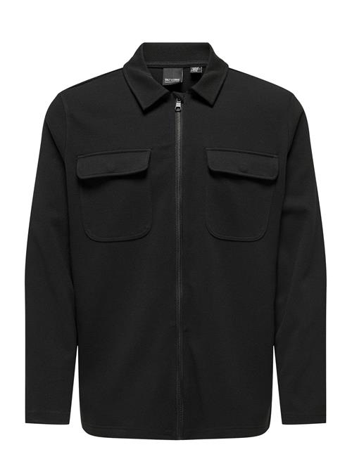 Onsnewkodyl Full Zip Overshirt Sweat ONLY & SONS Black