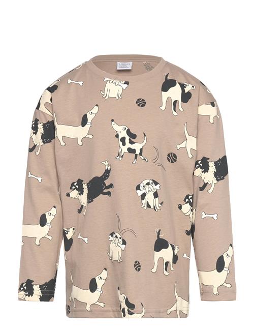 Top Ls Dog Aop Lindex Beige