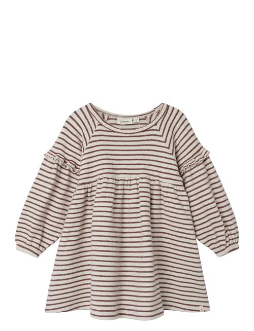 Nmfthoro Ls Dress Stripe Lil Lil'Atelier Burgundy