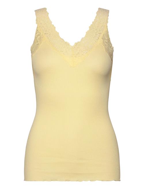 Rwbernadine Organic Sl Lace Top Rosemunde Yellow
