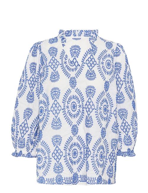 Cutia Blouse Culture Blue