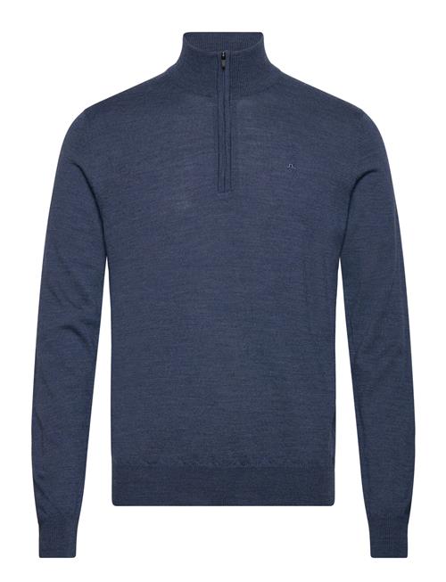 Kiyan Merino Quarter Zip J. Lindeberg Blue