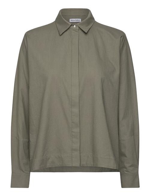 Gigi Oxford Shirt Ahlvar Gallery Khaki