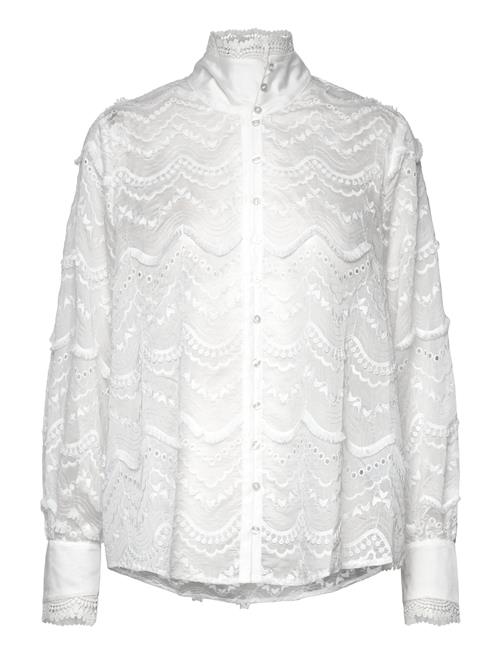 Purslanebbvinika Shirt Bruuns Bazaar White