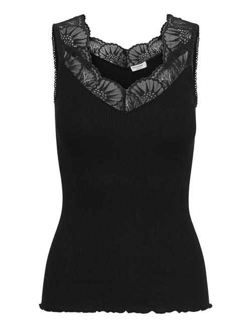 Rwbeatha Sl Lace Top Rosemunde Black