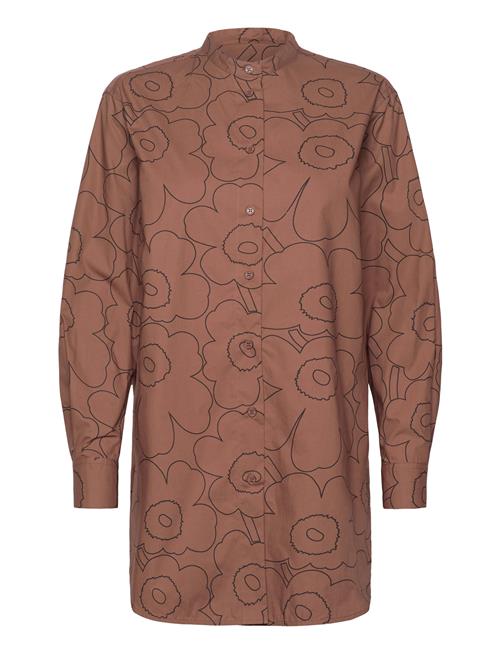 Rohkea Piirto Unikko Marimekko Brown