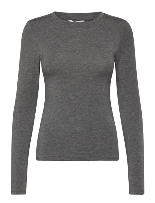 Mschbetrina O Ls Top MSCH Copenhagen Grey