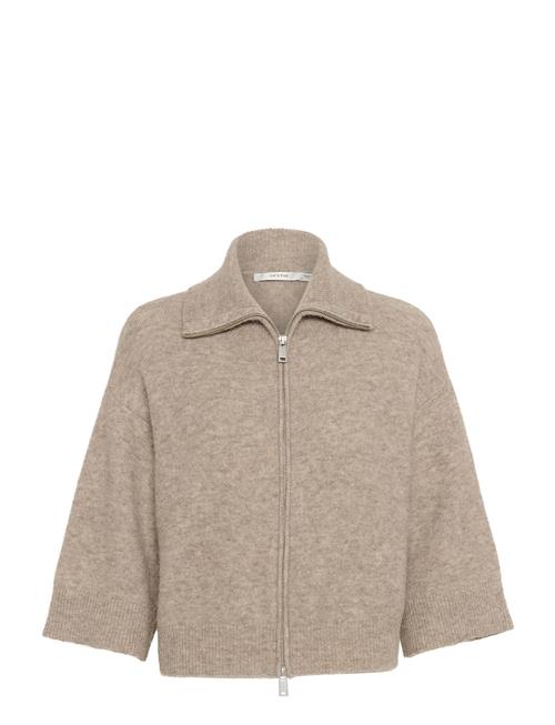 Gzalpha Ss Cardigan Gestuz Beige