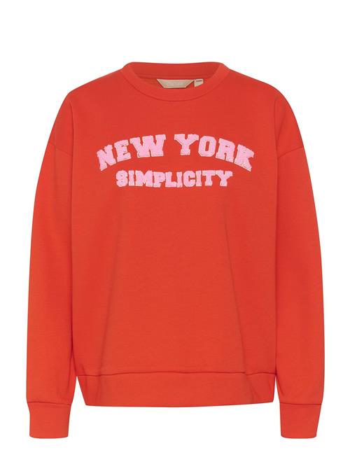 Se Cuchira Charlie Sweatshirt Culture Red ved Booztlet