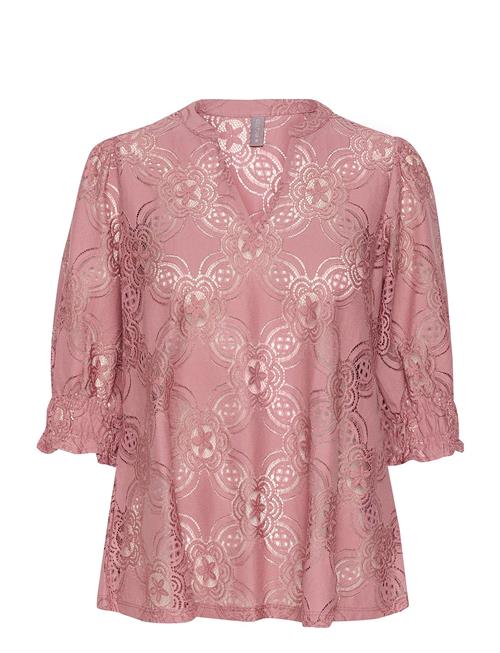 Cuolu Ss Blouse Culture Pink