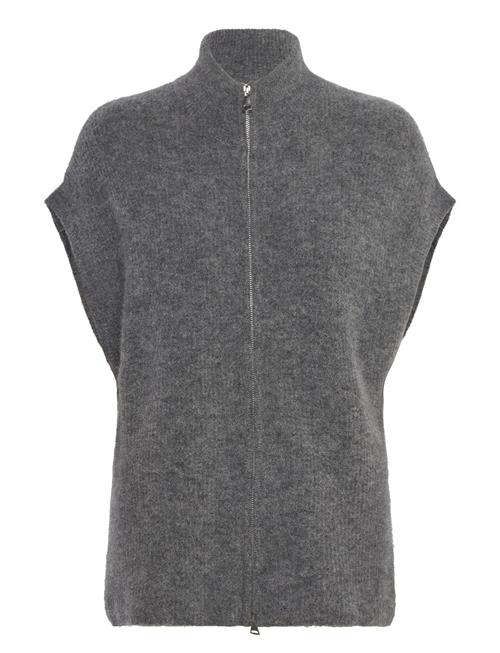 Se Nola Zip Cardigan Dante6 Grey ved Booztlet