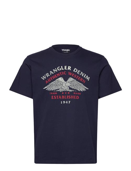 Americana Tee Wrangler Navy