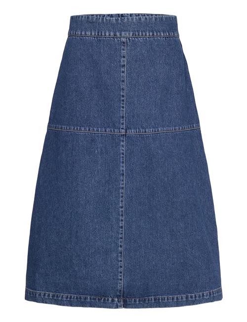 Denim Lunar Skirt Mads Nørgaard Blue