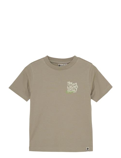 T-Shirt Print Daily 7 Khaki