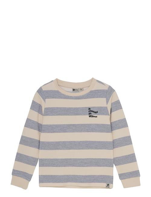 T-Shirt Ls Big Stripe Daily 7 Grey