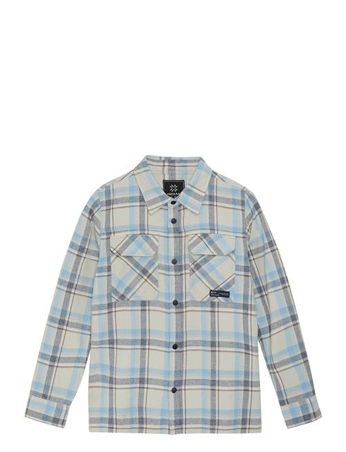 Shirt Jacket Check Indian Blue Jeans Blue