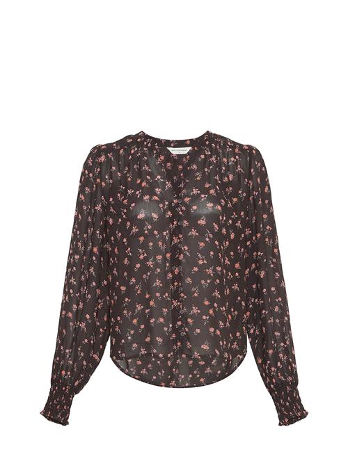 Mschevelda Orabella Shirt Aop MSCH Copenhagen Black