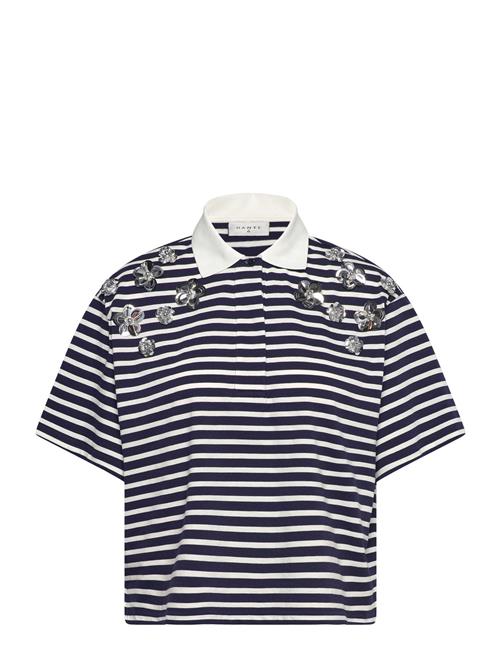 Dante6-Titan Embellished Polo Shirt Dante6 Navy