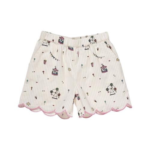 Copenhagen Colors Mønstret Shorts Cremefarvet |  | 92 cm