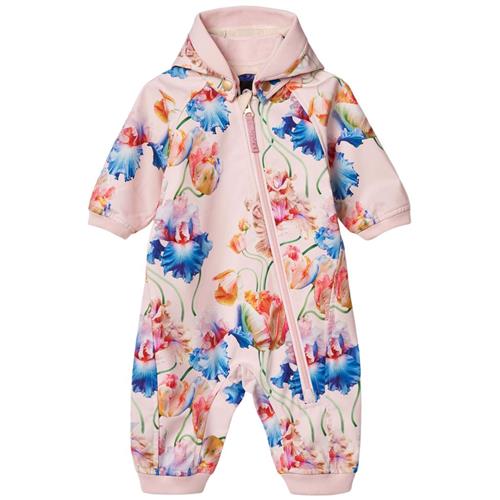 Molo Hill Softshell Suit Tulip Pink 86 cm  Lyserød  86 cm  Unisex