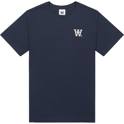 Wood Wood Ace Aa Chest Tee 30251457 T-shirts Navy