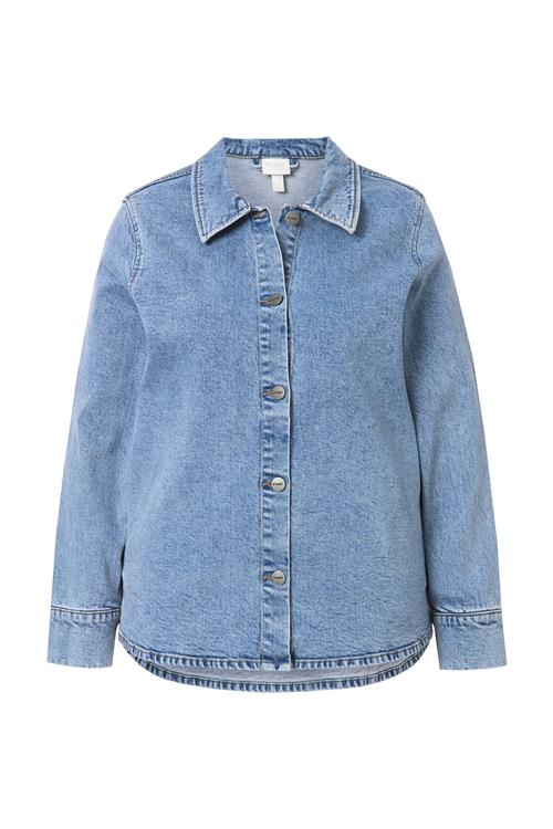 Ulla Popken Overgangsjakke  blue denim