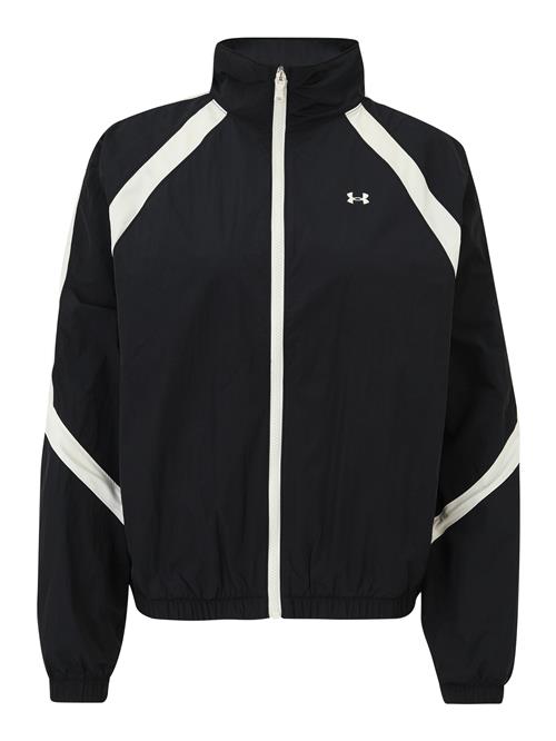 UNDER ARMOUR Træningsjakke  sort / hvid