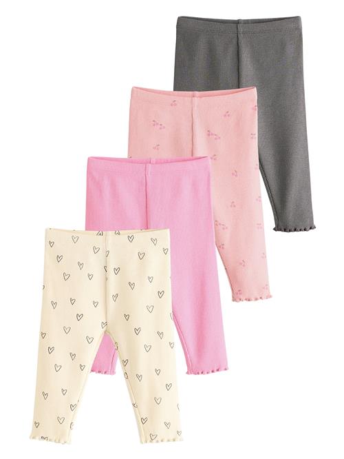 Next Leggings  lysebeige / mørkegrå / lyserød / eosin