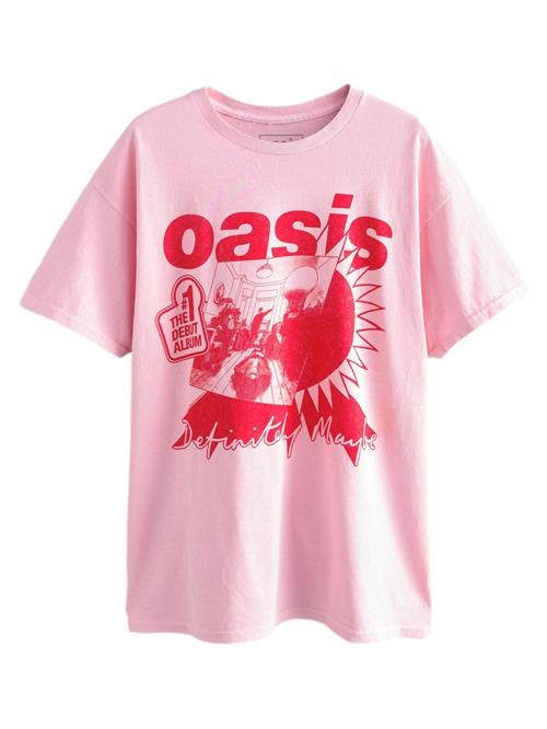 Se Next Shirts 'Oasis Band'  lyserød / rød ved About You