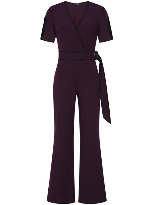 Se HotSquash Jumpsuit  aubergine / sort ved About You